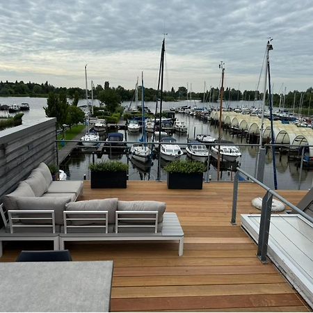 Villa The Boathouse With Boat Aalsmeer Esterno foto