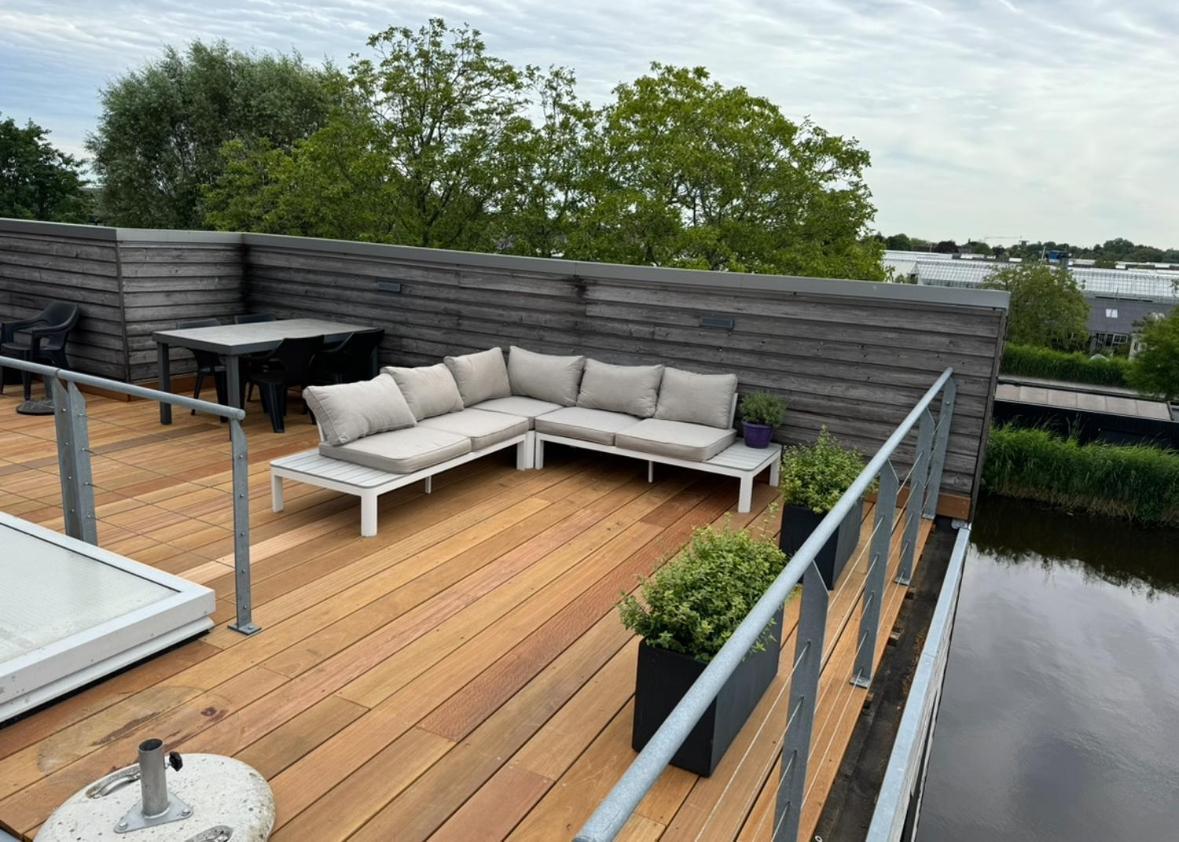 Villa The Boathouse With Boat Aalsmeer Esterno foto